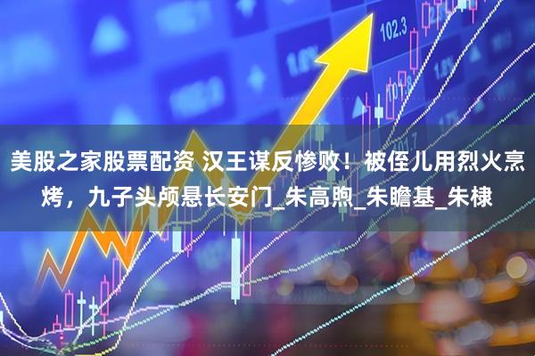 美股之家股票配资 汉王谋反惨败！被侄儿用烈火烹烤，九子头颅悬长安门_朱高煦_朱瞻基_朱棣