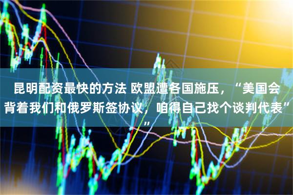 昆明配资最快的方法 欧盟遭各国施压，“美国会背着我们和俄罗斯签协议，咱得自己找个谈判代表”